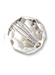 Кристалл Сваровски (Swarovski) круглый, 6 мм. Цвет – Crystal Silver Shade