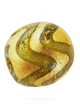 Бусины лэмпворк (lampwork) Золотые круглые арт. 262
