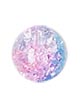 Бусины стеклянные "Кракелюр" круглые, 6 мм. Цвет - розовый и голубой