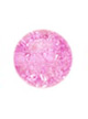 Бусины стеклянные "Кракелюр" круглые, 6 мм. Цвет - розовый