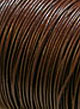 Шнур кожаный натуральный, 2 мм, коричневый